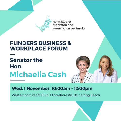 Business & Workplace Relations Forum with Senator Michaelia Cash