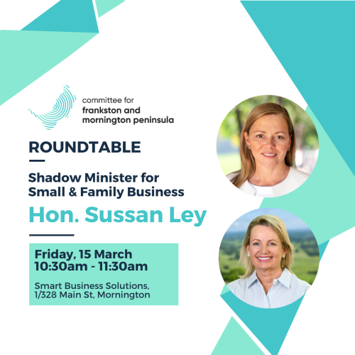 Small Business Roundtable with Hon. Sussan Ley